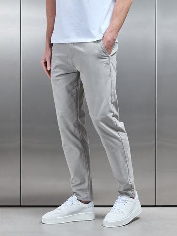 Essential Tailored Chino Trouser in Stone