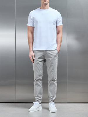 Essential Tailored Chino Trouser in Stone