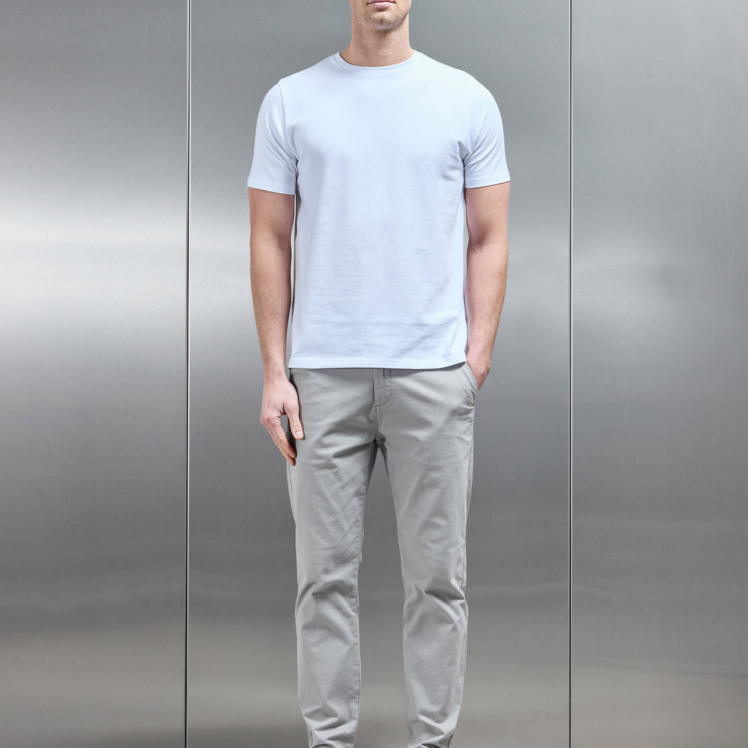 Essential Tailored Chino Trouser in Stone