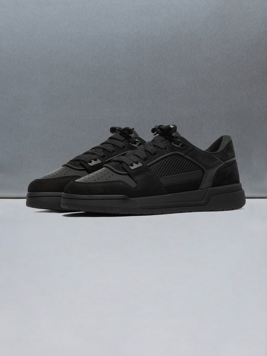 Basket Trainer in Triple Black