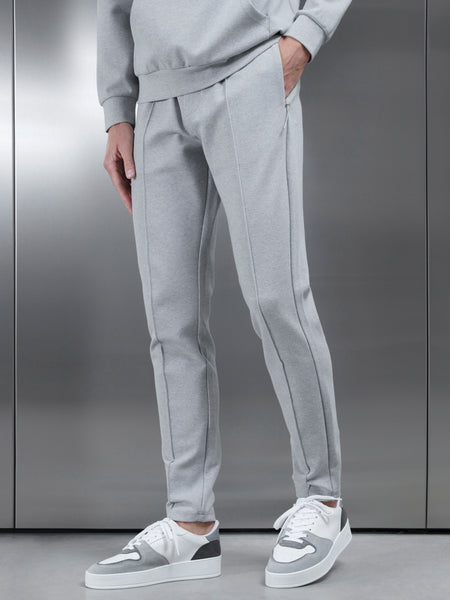 Technical Jersey Jogger in Marl Grey
