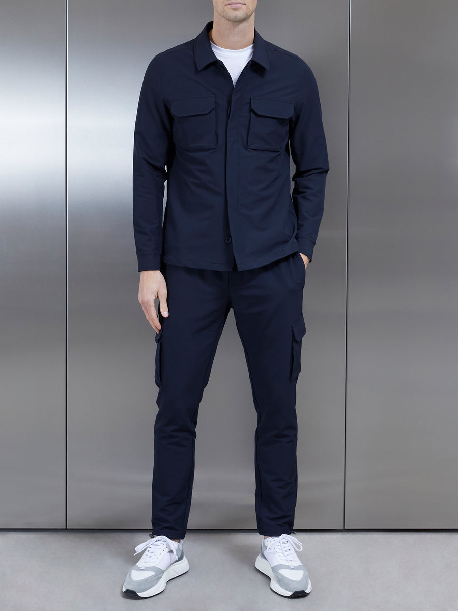 Technical Mid Weight Utility Cargo Pant in Navy