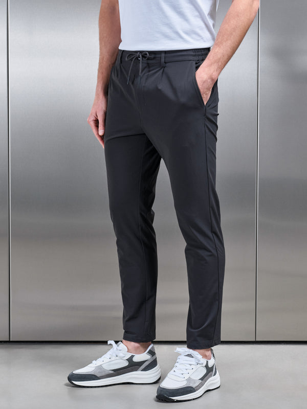 Technical Stretch Chino Trouser in Grey