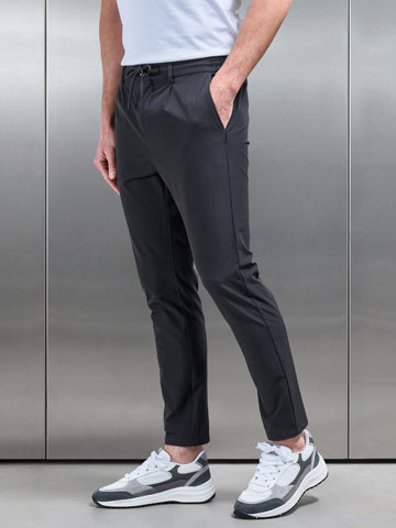 Technical Stretch Chino Trouser in Grey