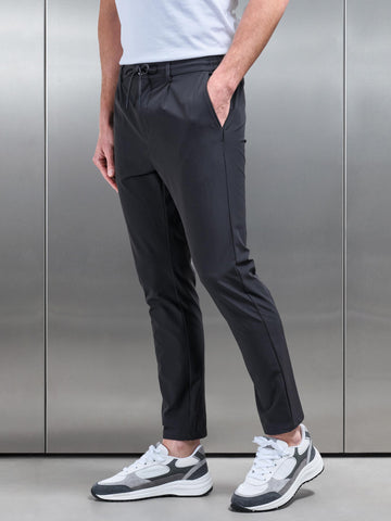 Technical Stretch Chino Trouser in Grey