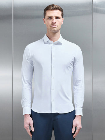 Technical Stretch Travel Shirt in White