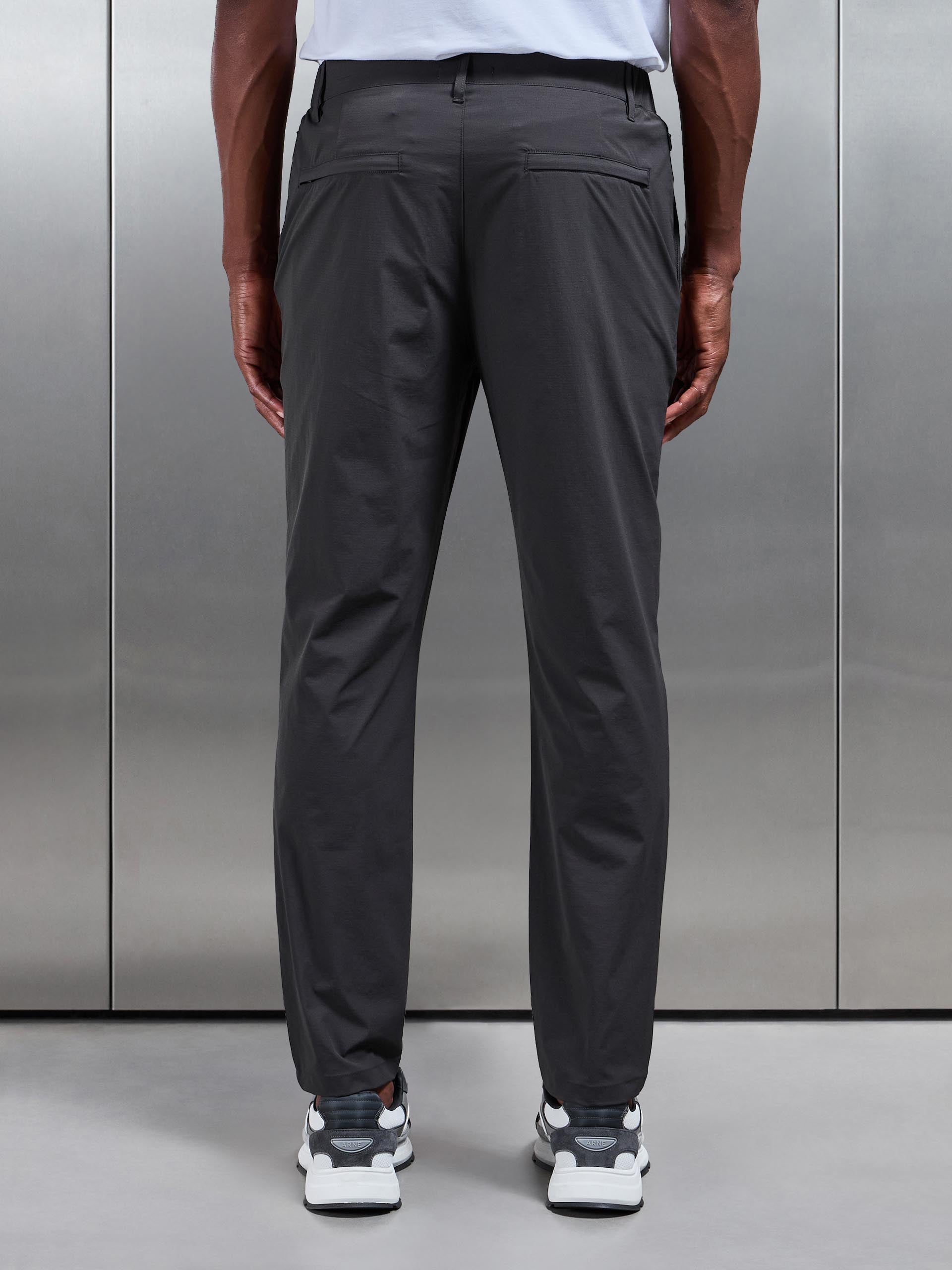 Technical Tailored Trouser in Grey