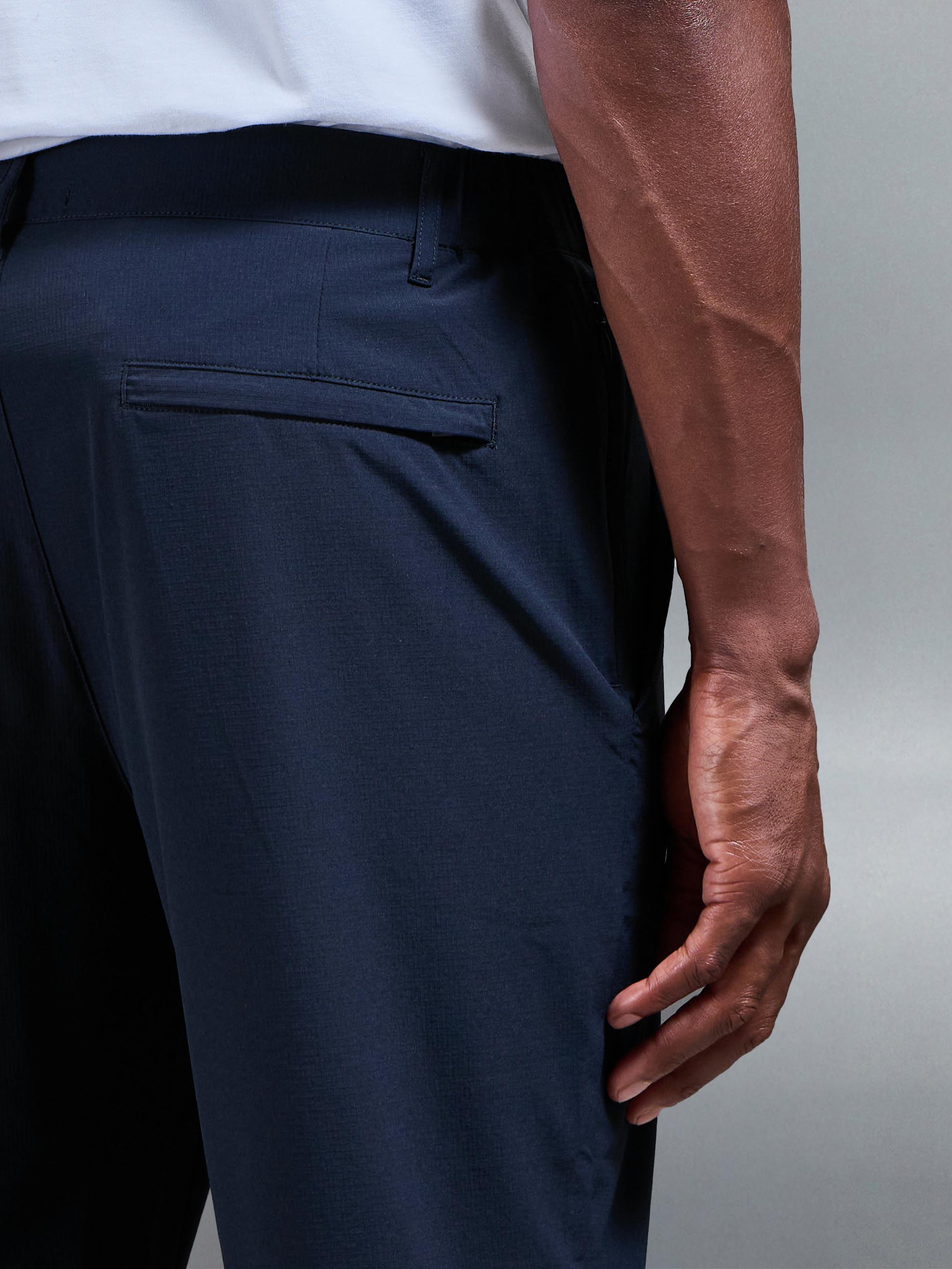 Technical Tailored Trouser in Navy