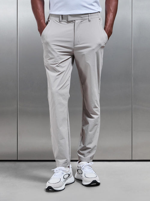 Technical Tailored Trouser in Stone