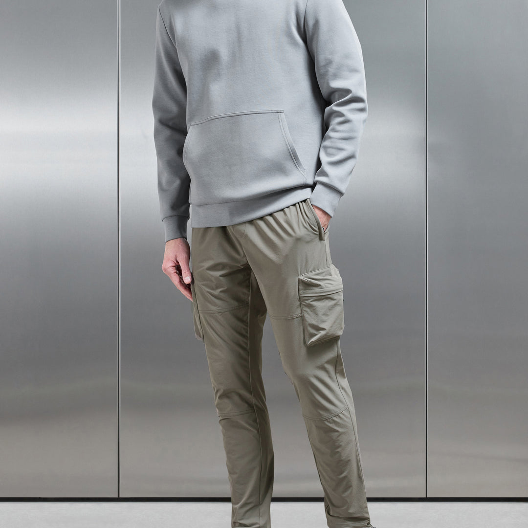 Technical 3D Cargo Pant in Olive