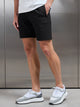 Technical Tailored Cargo Short in Black