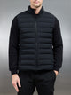 Technical Down Gilet in Black