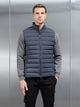 Technical Down Gilet in Grey