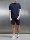 Technical Jersey Short in Navy