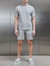 Technical Jersey T-Shirt in Marl Grey