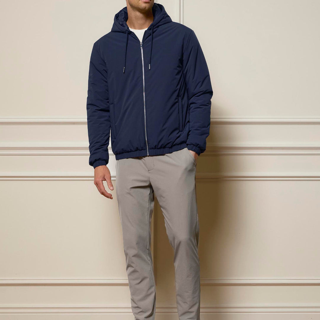 Technical Stretch Chino Trouser in Taupe