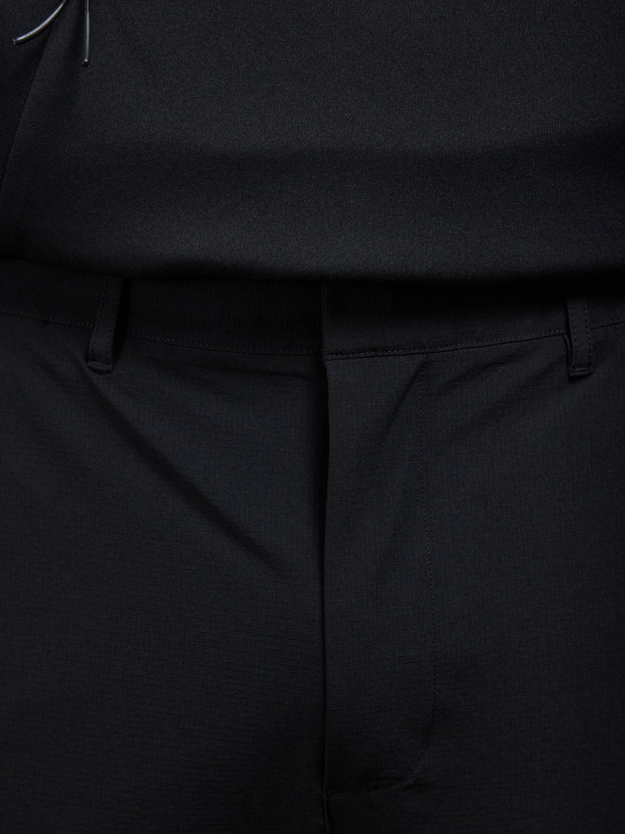 Technical Tailored Trouser in Black