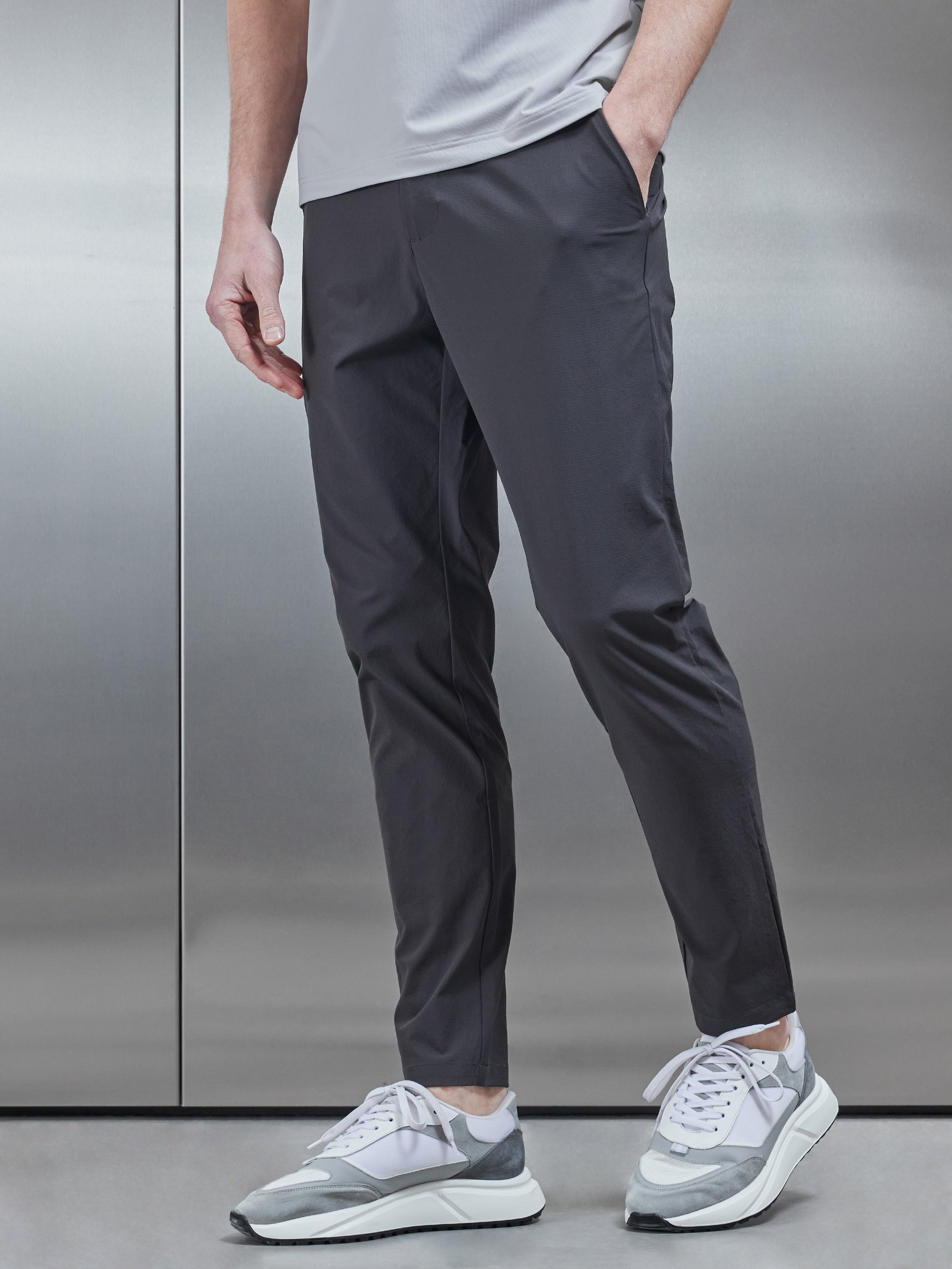 Buy Arrow Hudson Tailored Fit Tailored Formal Trousers - NNNOW.com