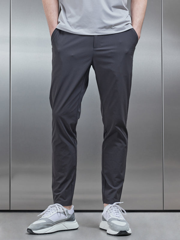 Technical Tailored Trouser in Grey