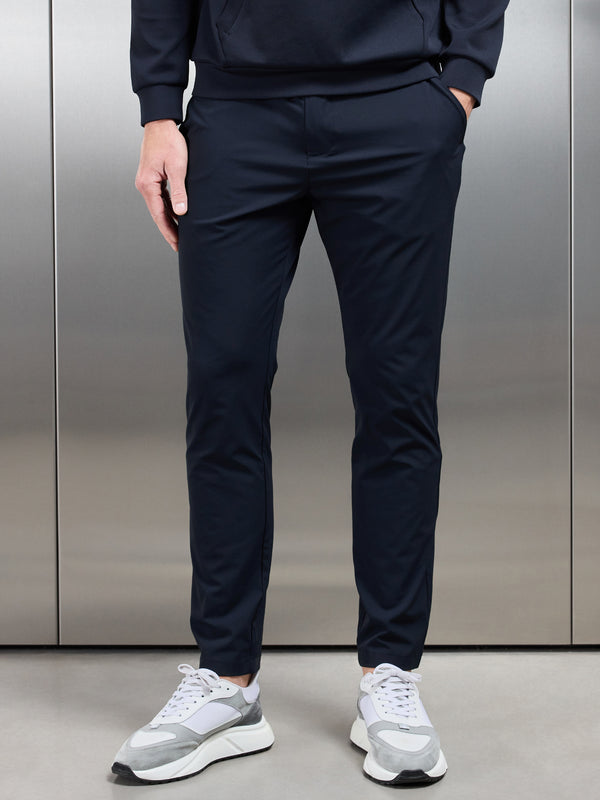 Technical Tailored Trouser in Navy