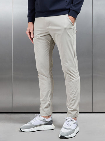 Technical Tailored Trouser in Stone