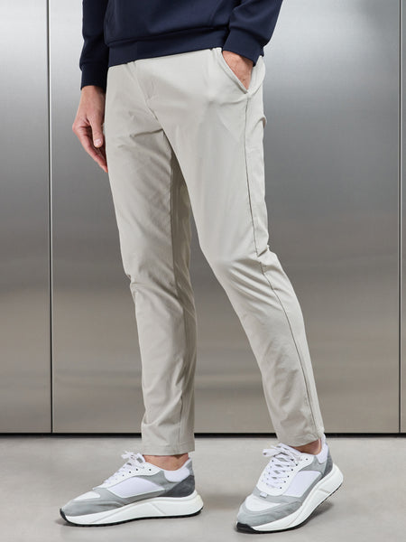 Technical Tailored Trouser in Stone