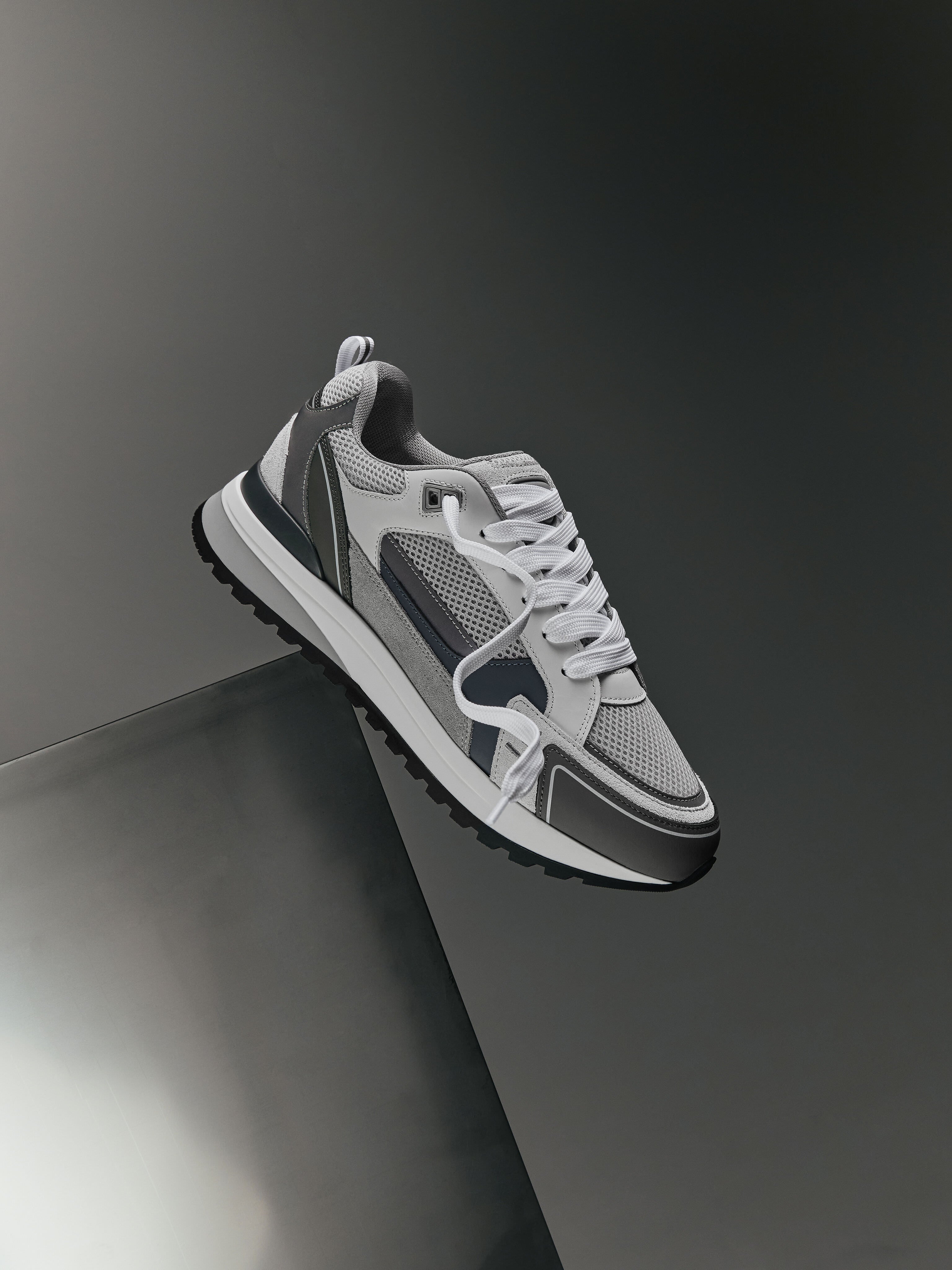 Technical Racer in Ocean Grey