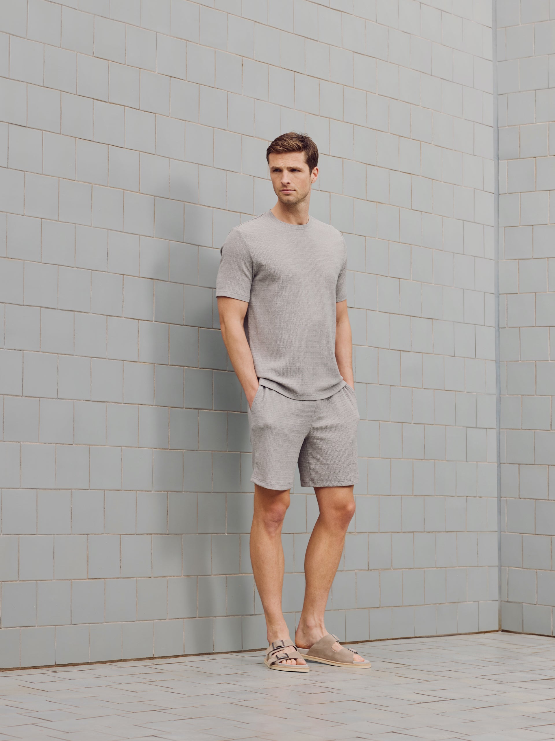 To The Beach Short in Stone