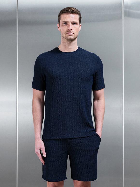 To The Beach T-Shirt in Navy
