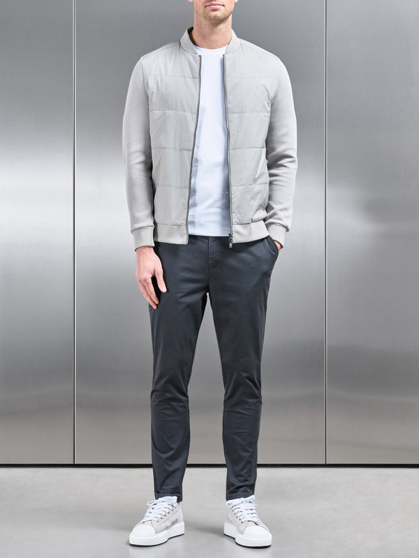 Slim Fit Chino Trouser in Grey