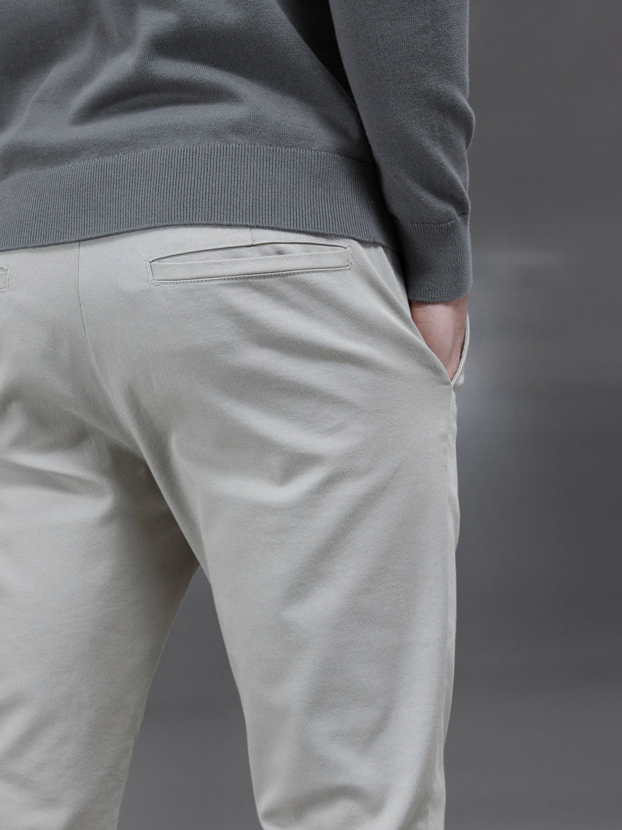 Chino Trouser in Stone