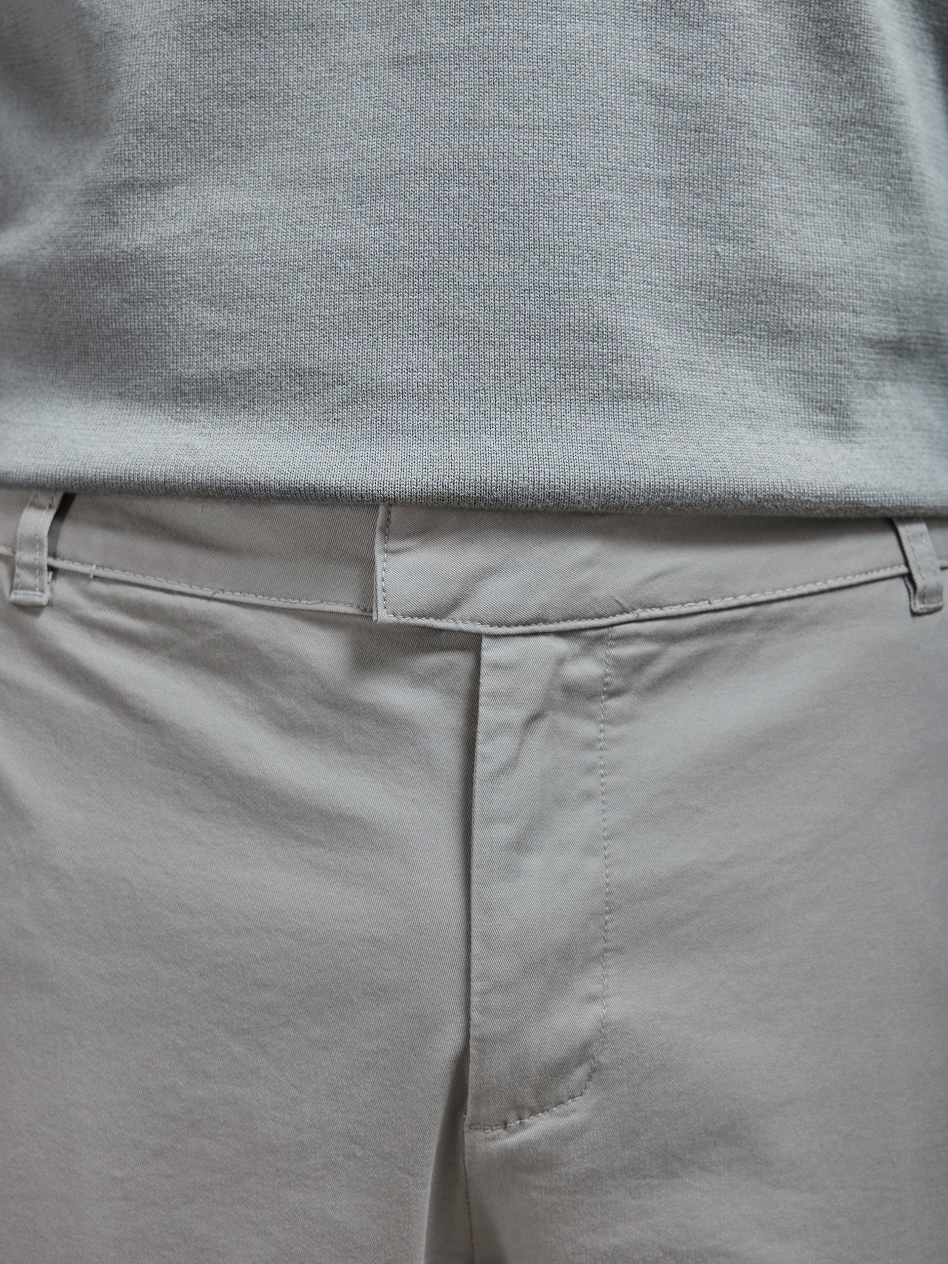 Tailored Chino Trouser in Stone