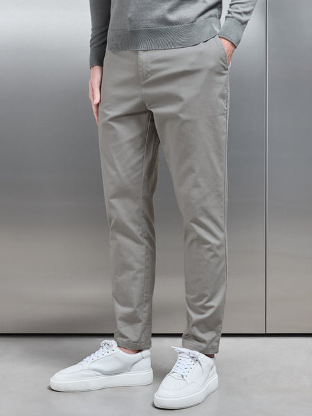 Tailored Chino Trouser in Stone