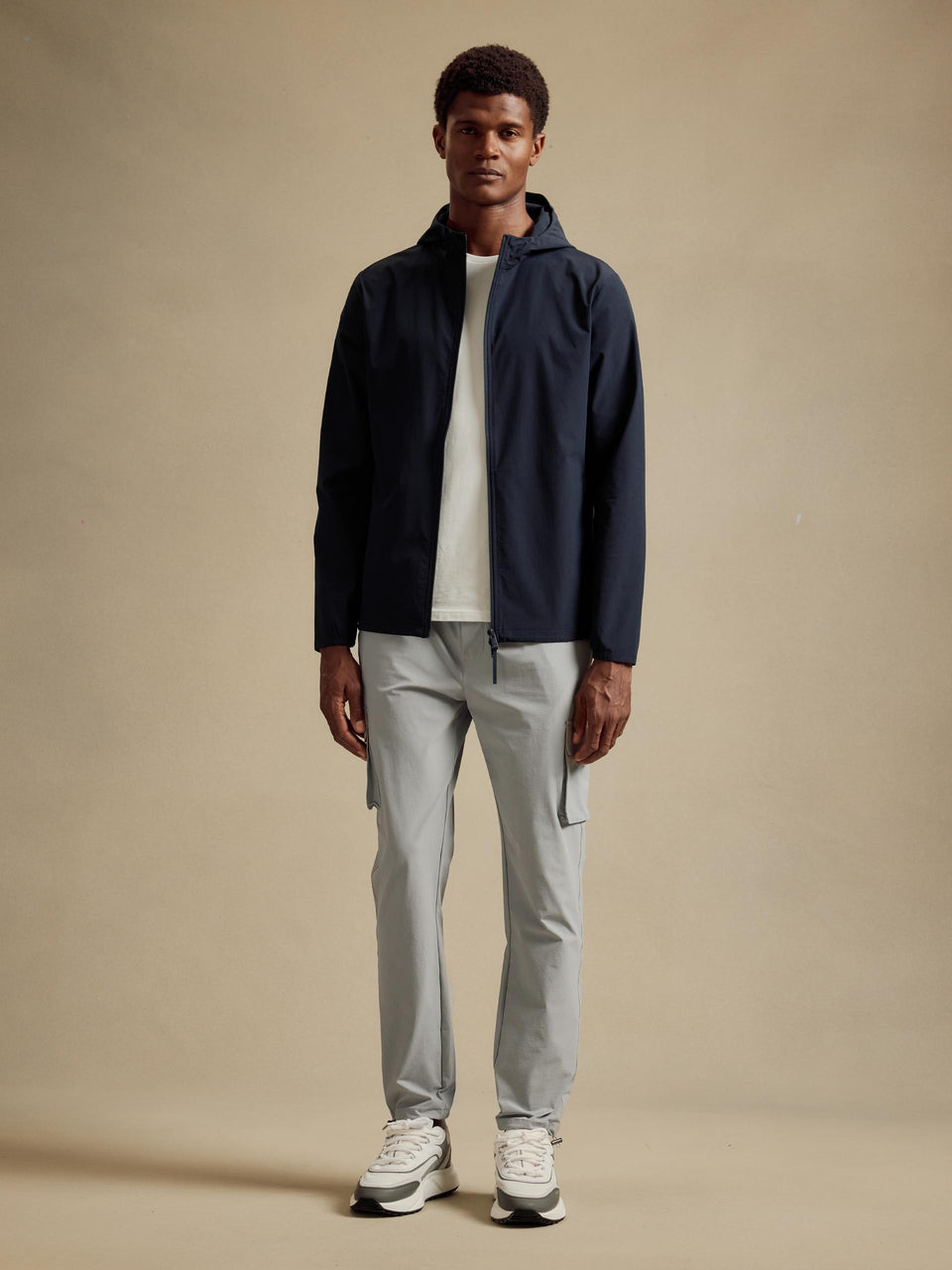 Utility Cargo Pant in Mid Grey