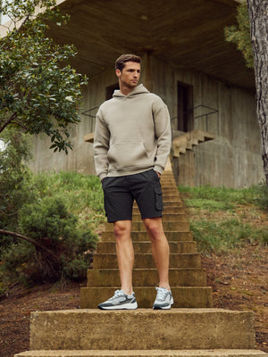 Utility Cargo Short in Grey