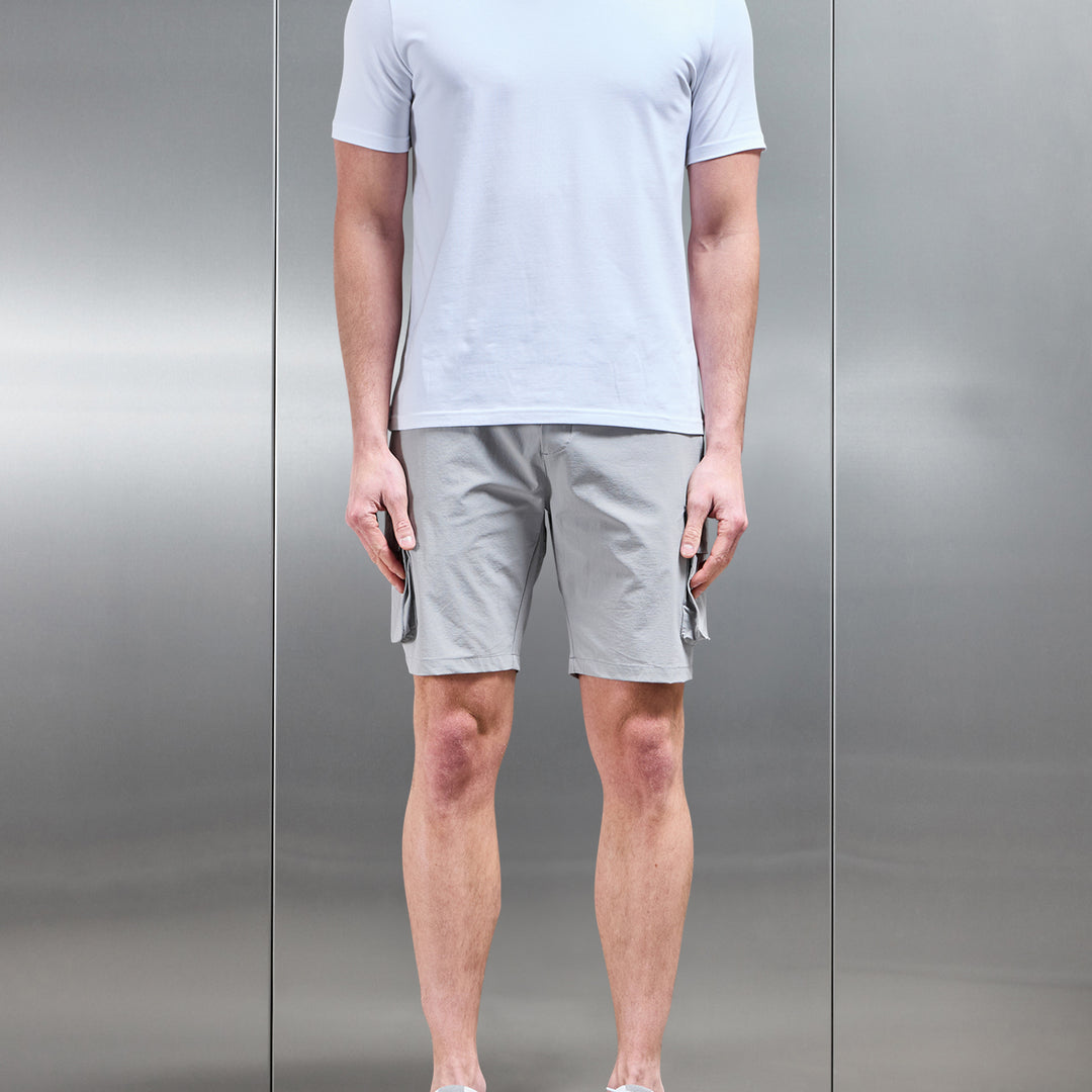 Utility Cargo Short in Mid Grey