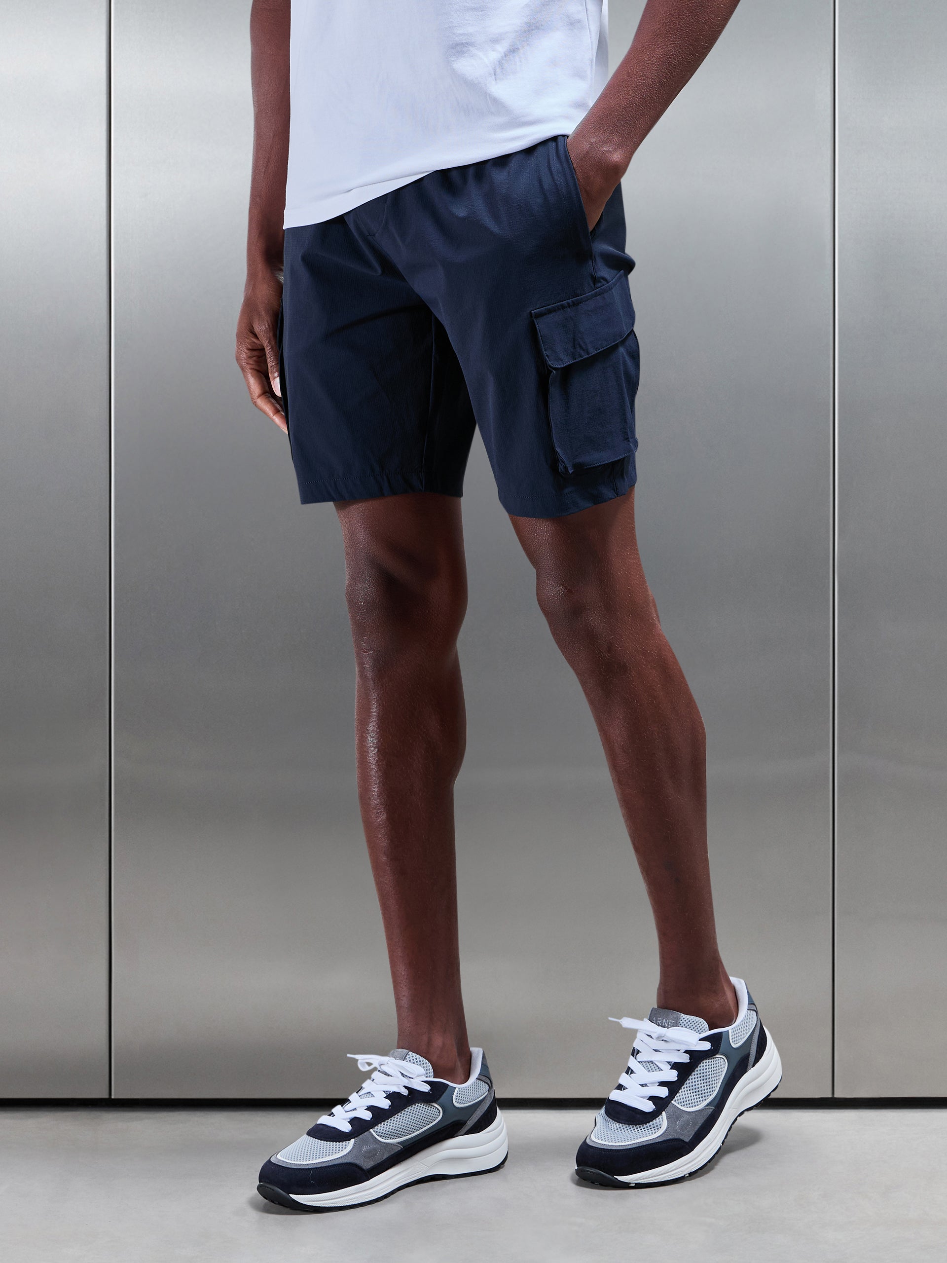 Utility Cargo Short in Navy