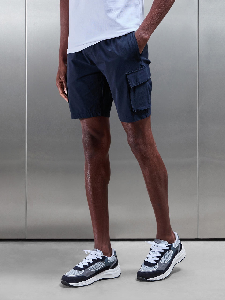 Utility Cargo Short in Navy