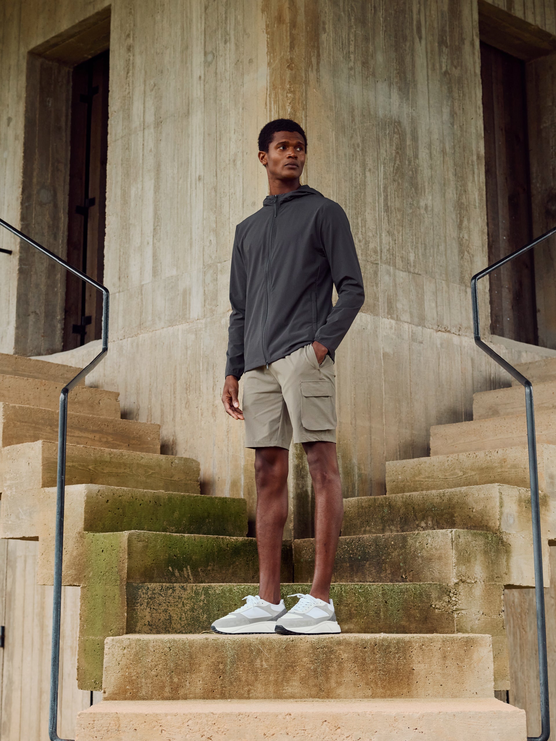 Utility Cargo Short in Olive