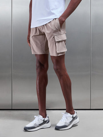 Utility Cargo Short in Taupe