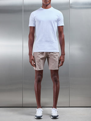 Utility Cargo Short in Taupe