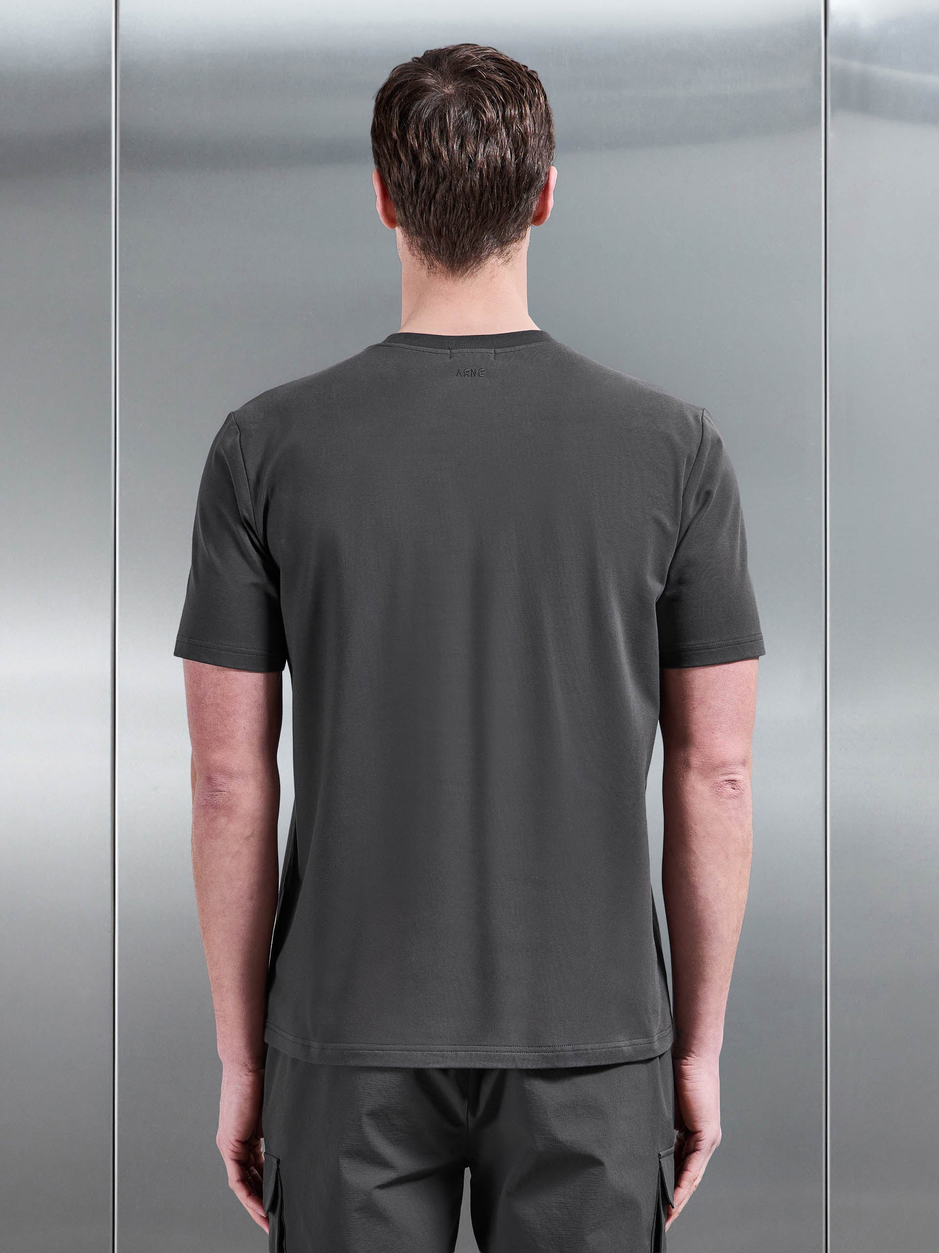 Utility Cargo T-Shirt in Grey