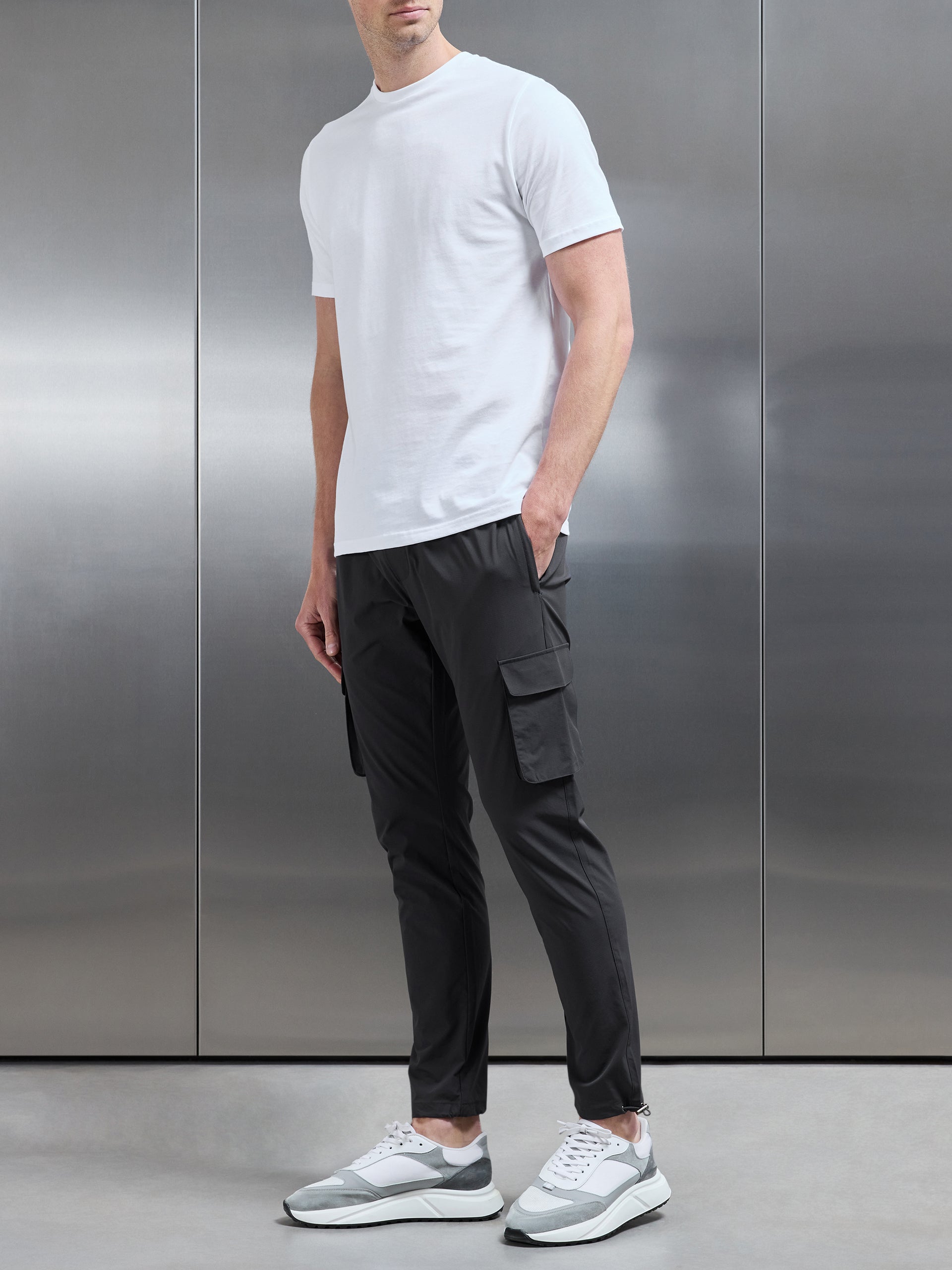 Utility Cargo Pant in Grey