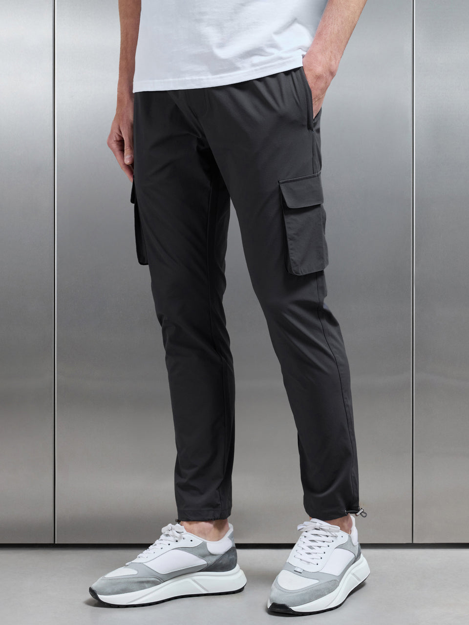 Utility Cargo Pant in Grey
