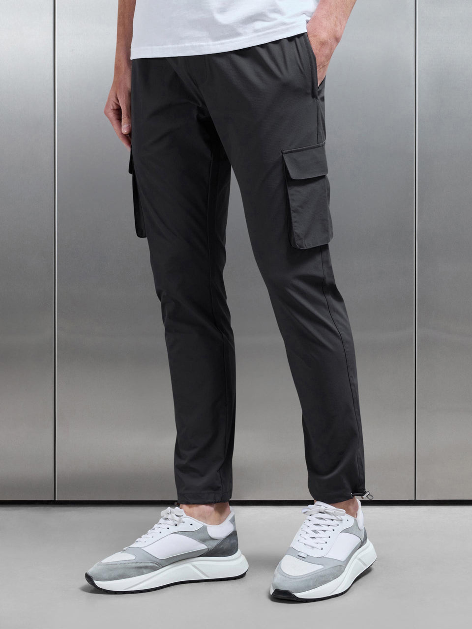 Utility Cargo Pant in Grey