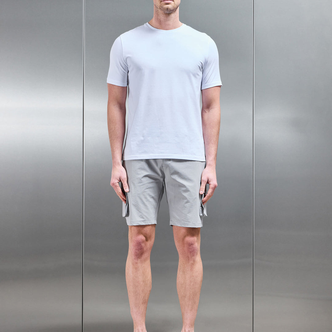 Utility Cargo Short in Mid Grey
