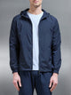 Utility Shell Windbreaker in Navy