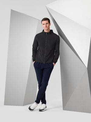 Utility Shell Windbreaker in Grey