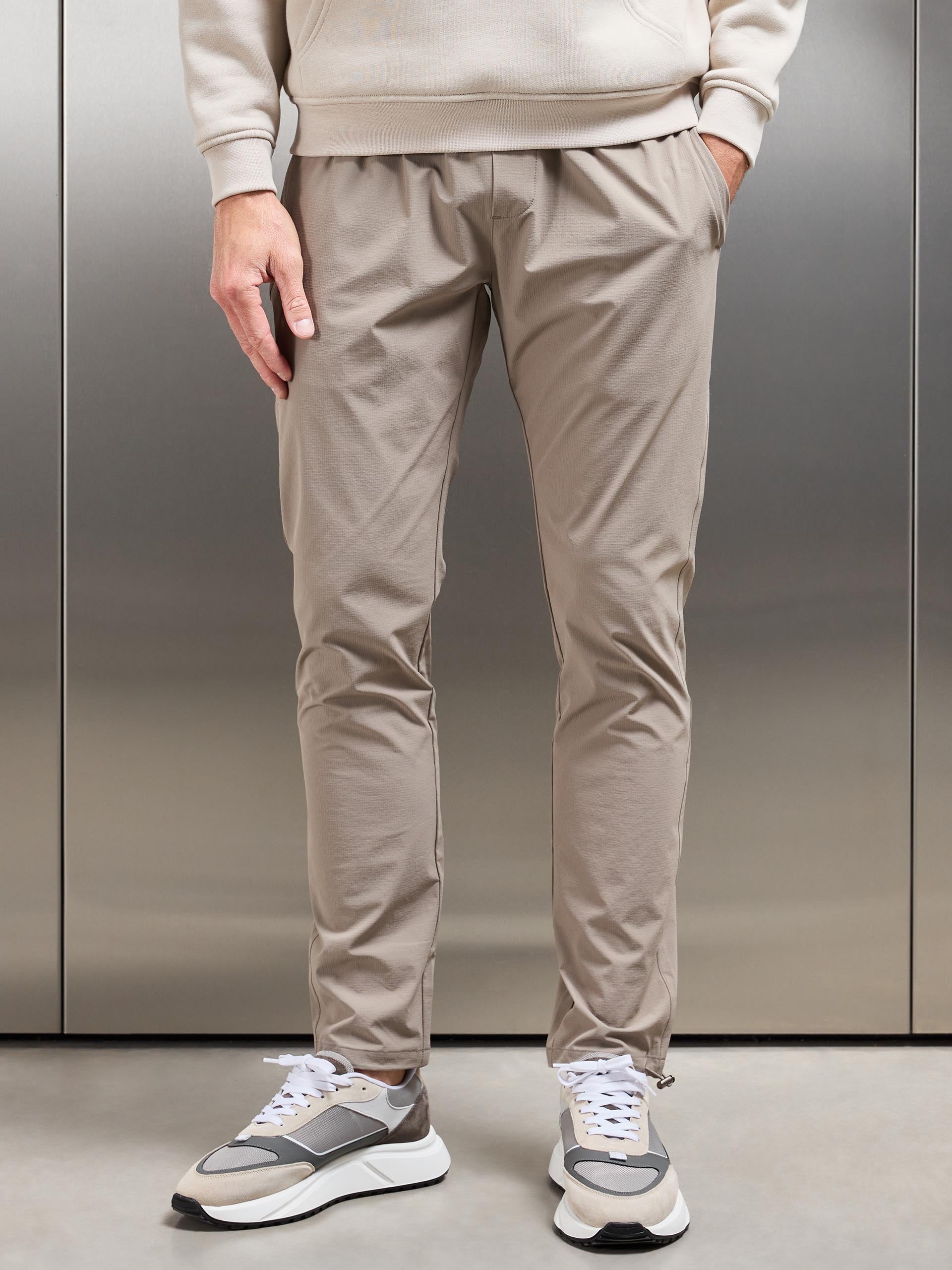 Utility Trackpant in Taupe