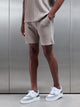 Waffle Relaxed Short in Taupe